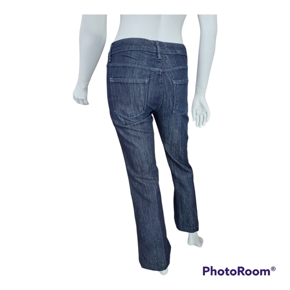 Rich & Skinny blue womens wide leg jeans. Size 26, Made in USA - Picture 3 of 14